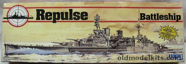 MPC 1/600 H.M.S. Repulse Battlecruiser, 1-5253 plastic model kit